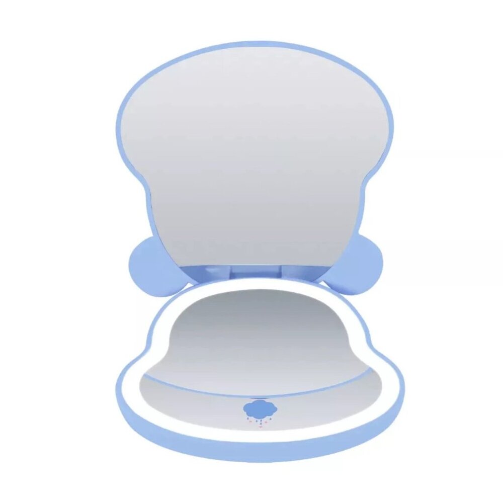 Brand New Care Bears Beary Cute Compact LED Mirror Grumpy Bear Blue - Picture 8 of 9